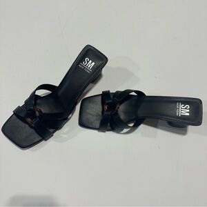 SM New York Women's Black Sandals